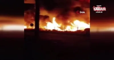 Niğde’de geri dönüşüm fabrikasında yangın | Video