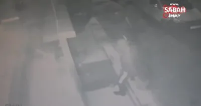 Bursa’da fırın ve kasaba gece yarısı molotoflu saldırı kamerada