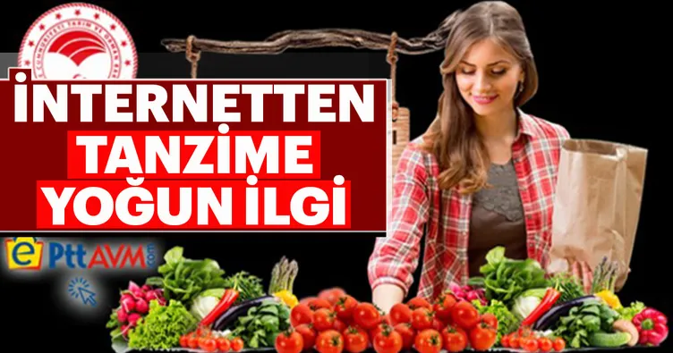 İnternetten 200 ton sebze satıldı