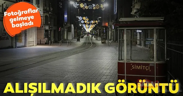 Son dakika! İstanbul boş kaldı! 4 günlük kısıtlamanın ilk günü