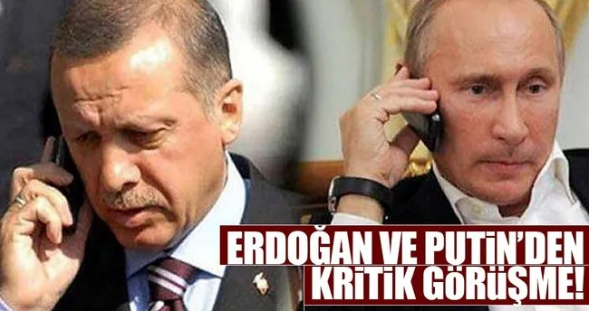SON DAKİKA: Cumhurbaşkanı Erdoğan ve Putin Halep’i görüştü!