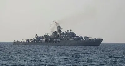 Doğu Akdeniz’deki Türk savaş gemileri Kıbrıs Türkü’nü böyle selamladı