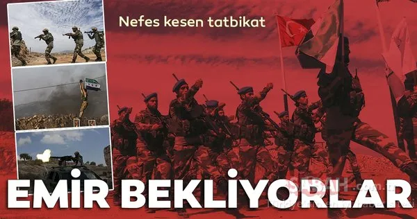 Harekat böyle bekliyorlar: ÖSO Özel Kuvvetleri'nin tatbikatı gerçeği aratmadı