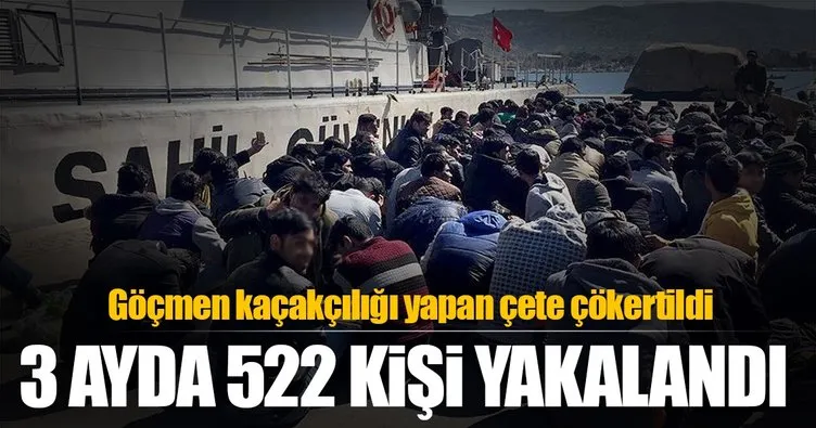 Göçmen kaçakçılığı yapan çete çökertildi