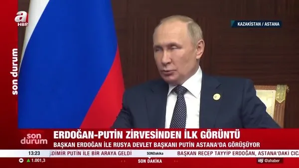 Başkan Erdoğan ile Vladimir Putin arasında tarihi zirve! Enerji krizi ile boğuşan Avrupa'nın gözü bu masada | Video