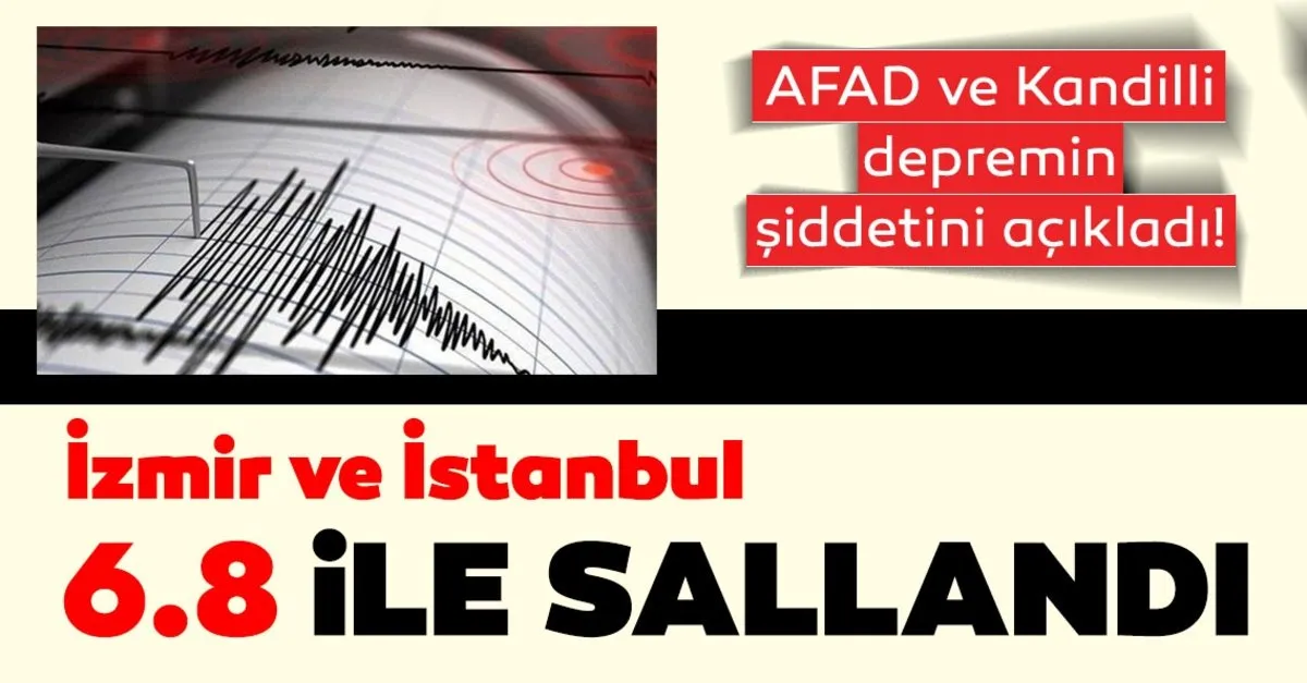 Son Dakika Haberi Izmir Ve Istanbul Da Deprem Cok Uzun Surdu Izmir Bursa Ve Istanbul Da Hissedildi Sabah Haber Ofisi