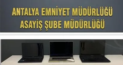 Antalya’da evlere girerek hırsızlık yapan 2 kişi tutuklandı #antalya