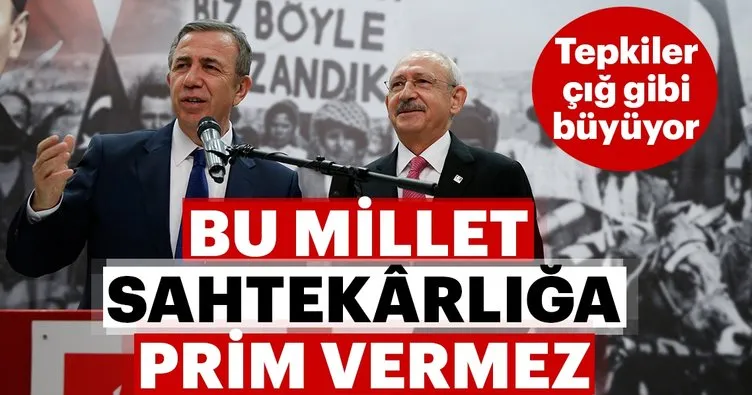 Bu millet sahtekârlığa prim vermez