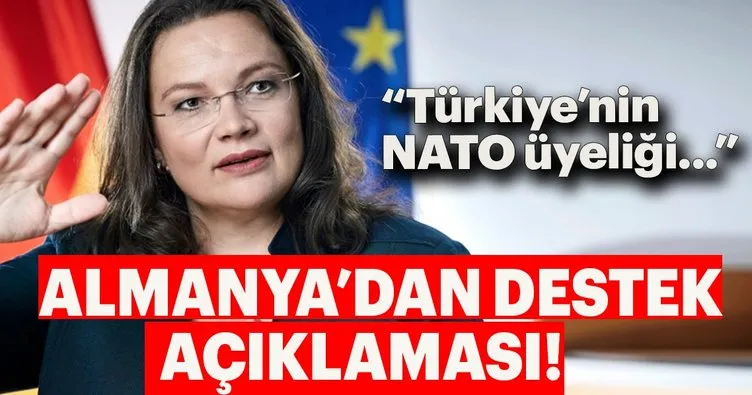 Almanya’dan Türkiye’ye destek açıklaması!