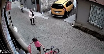 Giresun'da 2. sınıf öğrencisi Nehir Cörüt yere düşen bayrağı öpüp başına koydu #giresun