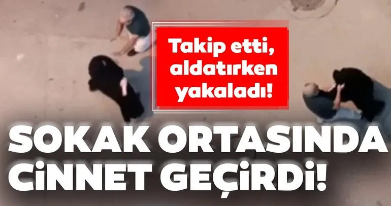 Eşini sevgilisinin evinde bastı, mahalleyi ayağa kaldırdı!