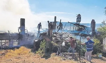 Aynı mahallede iki yangın çıktı