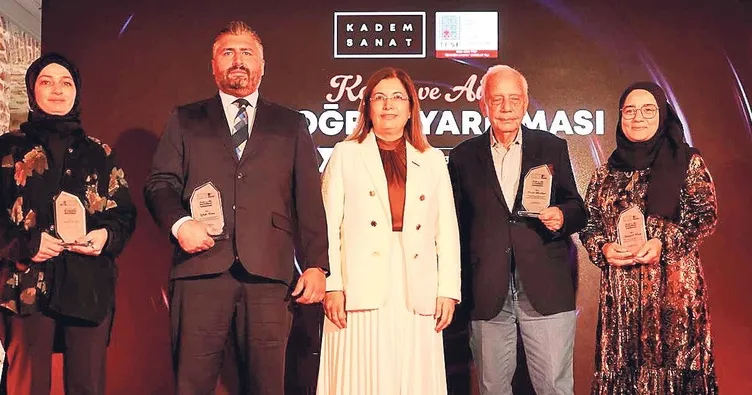 Kadın emeğine değer katanlara ödül