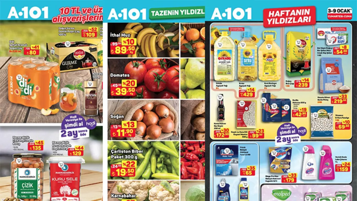 A101 AKTÜEL HAFTANIN YILIZLARI! 👉3-9 Ocak A101 aktüel ürünler neler? Fırsat ürünler bugün satışta!