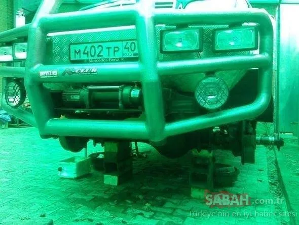 Mercedes'in bile aklına gelmedi! Bakın ne hale getirdi...