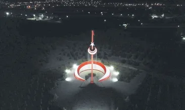 Şehitlik anıtı açılışa hazır