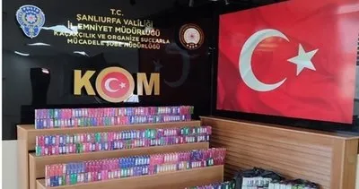 Şanlıurfa’da kaçak elektronik sigara ele geçirildi! #sanliurfa