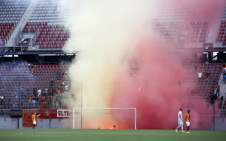 Galatasaray’ın maçı yarıda kaldı