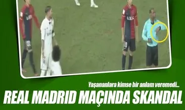 Real Madrid maçında hakem skandalı yaşandı!