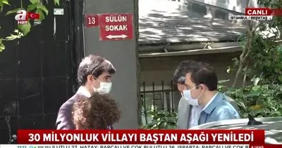 Soner Yalçın’ın İstanbul’daki 30 milyonluk kaçak villasında inceleme | Video