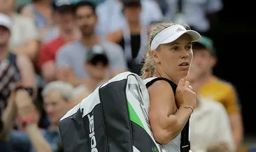 Caroline Wozniacki’den Wimbledon’a erken veda