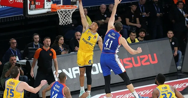 Anadolu Efes, EuroLeague’de Maccabi Tel Aviv’e boyun eğdi