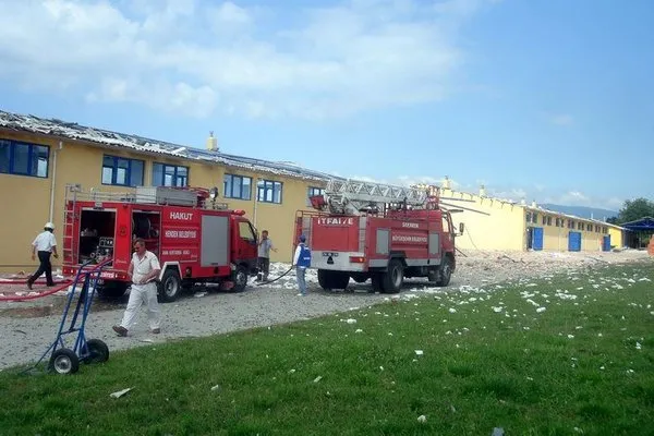 Havai fişek fabrikasında patlama