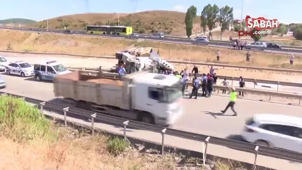 Son dakika | Çekmeköy'de hafriyat kamyonu kazası: 1 ölü