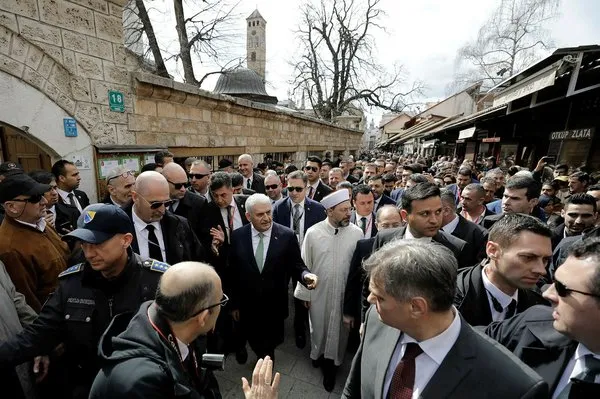 Başbakan Binali Yıldırım'ın Bosna Hersek gezisinden yansıyan kareleri