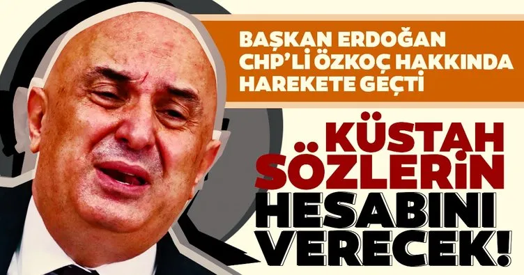 Son dakika haberi: CHP Genel Başkan Yardımcısı Engin Özkoç hakkında harekete geçildi! Başkan Erdoğan’dan tazminat davası...