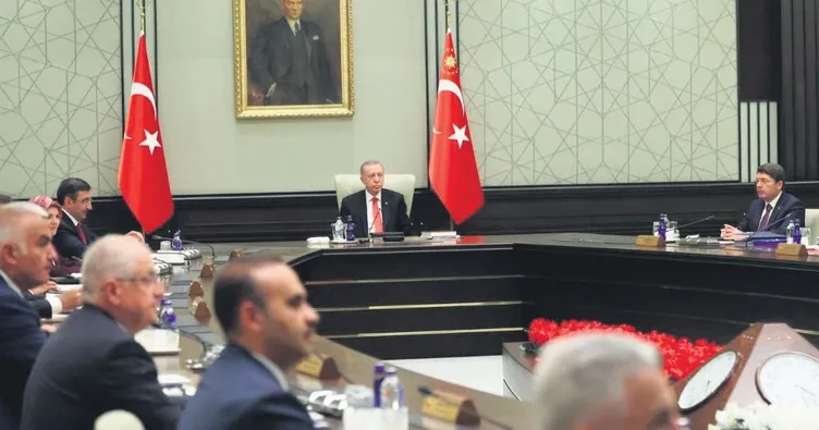 Kabinenin gündemi Terörsüz Türkiye