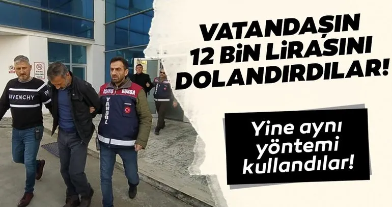 Bursa’da sahte polislere 12 bin lirasını kaptırdı