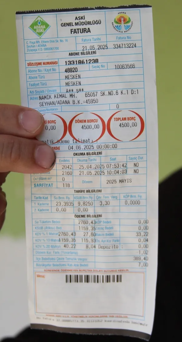 Su Faturası İsyanı