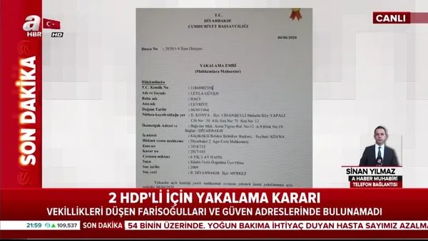 2 HDP'li için yakalama kararı | Video