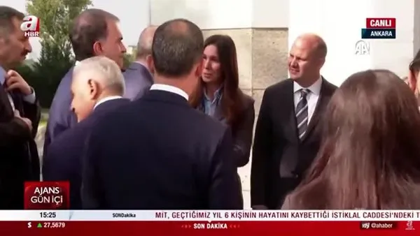 Başkan Erdoğan, AK Parti Genel Merkezi'nde | Video