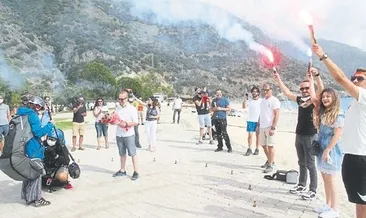 Gökyüzünde evlilik teklifi