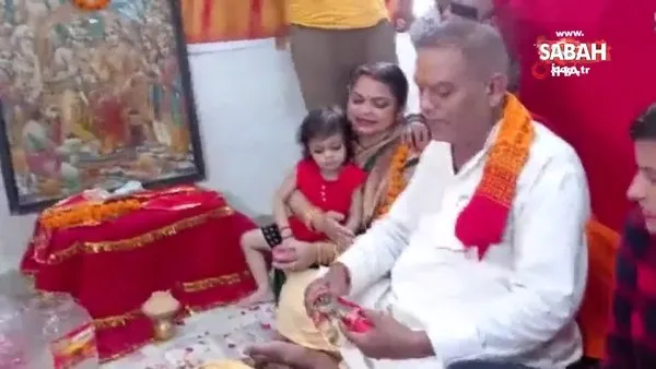 Hindistan’da yağmur yağması için 2 kurbağaya evlilik töreni yapıldı | Video