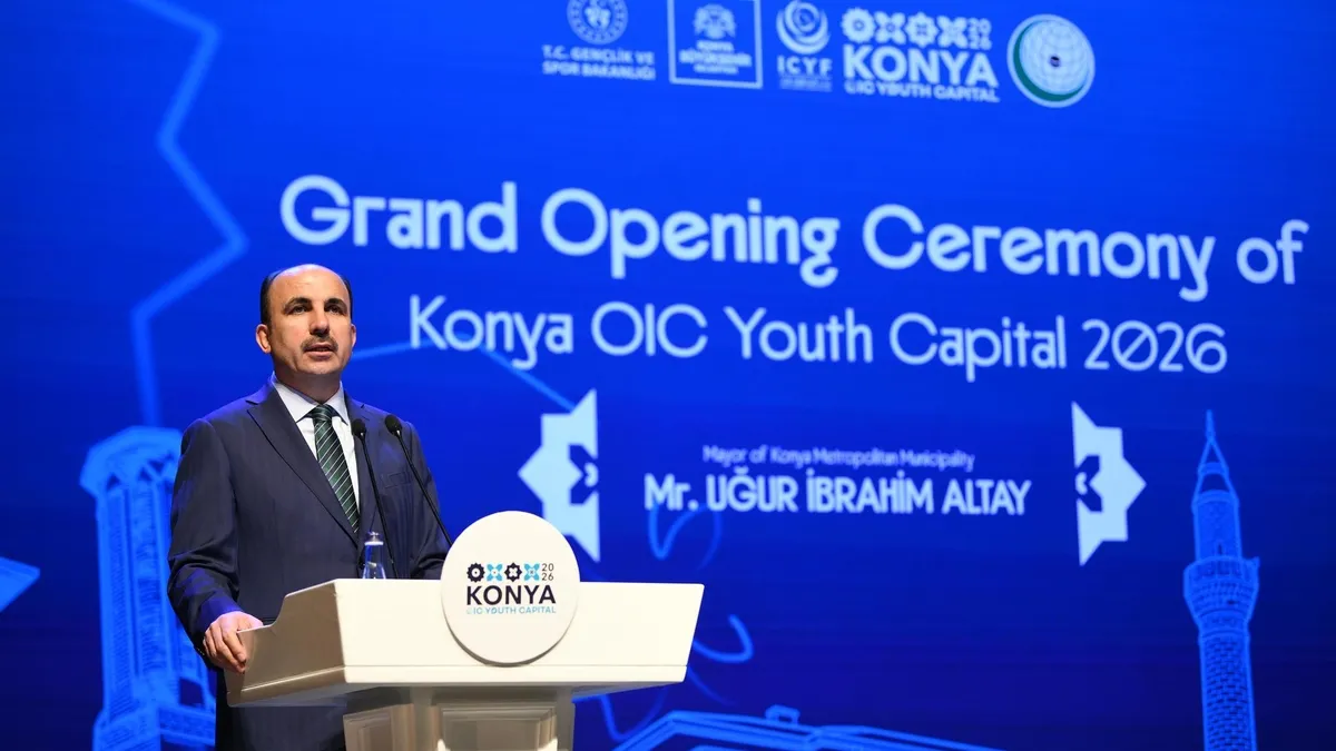 2026 İİT Gençlik Başkenti Konya’da görkemli açılış: Başkan Altay’dan diplomasi vurgusu 2026 İİT Gençlik Başkenti Konya’da görkemli açılış: Başkan Altay’dan diplomasi vurgusu