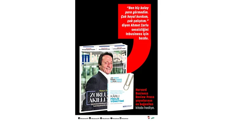 Ahmet Nazif Zorlu’dan INBUSINESS dergisine samimi açıklamalar