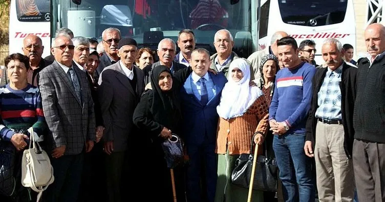 Tunceli’de 65 şehit ailesi ve gazi, Trabzon ve Rize’ye uğurlandı