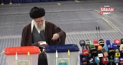 İran Dini Lideri Hamaney, Tahran’da oyunu kullandı | Video
