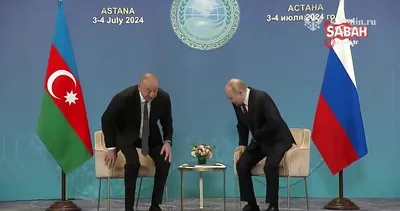 Aliyev ve Putin, Astana’da görüştü | Video