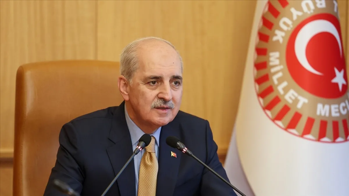 TBMM Başkanı Kurtulmuş, bayram namazını Ayasofya-i Kebir Camii'nde kıldı
