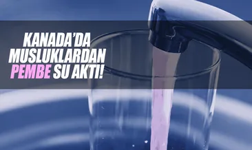 Kanada’da musluklardan pembe su aktı