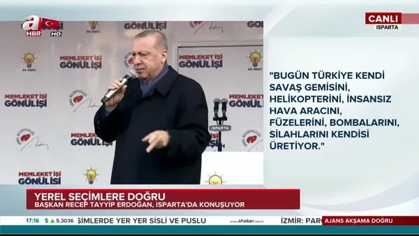 Cumhurbaşkanı Erdoğan: Savunma Sanayinde yüzde 80 yurt dışına bağımlıydık bunu yüzde 35'e düşürdük