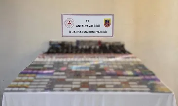 Jandarmadan kaçak sigara operasyonu