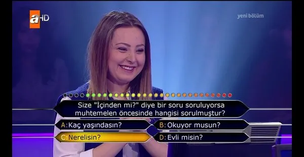 Kim Milyoner Olmak İster? 665. bölüm sorular ve cevapları