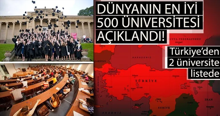 Dünyanın en iyi 500 üniversitesi açıklandı!