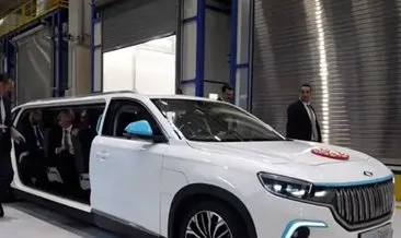 SON DAKİKA: İlk kez görücüye çıktı! Başkan Erdoğan Altay Tankı törenine limuzin TOGG'la geldi #ankara