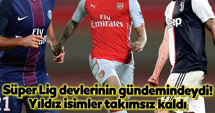 Beşiktaş, Fenerbahçe ve Galatasaray’ın transfer gündemindeydi! Takımsız kaldı